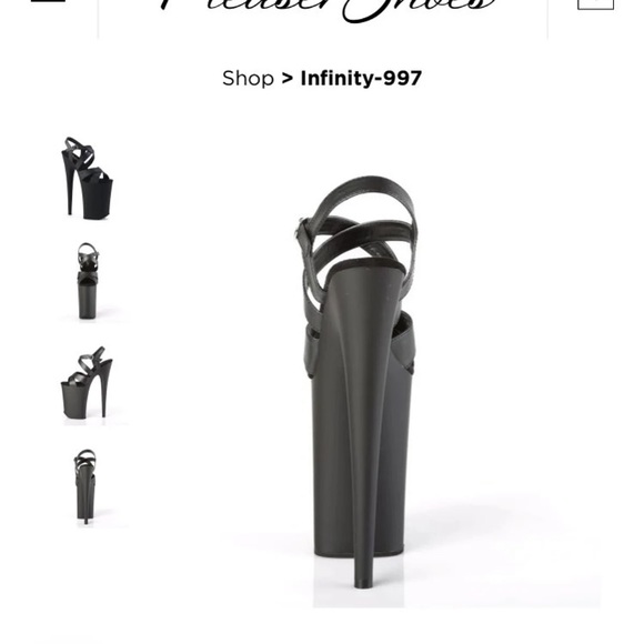 SOLD—Pleaser Infinity 997 heels - Picture 4 of 7